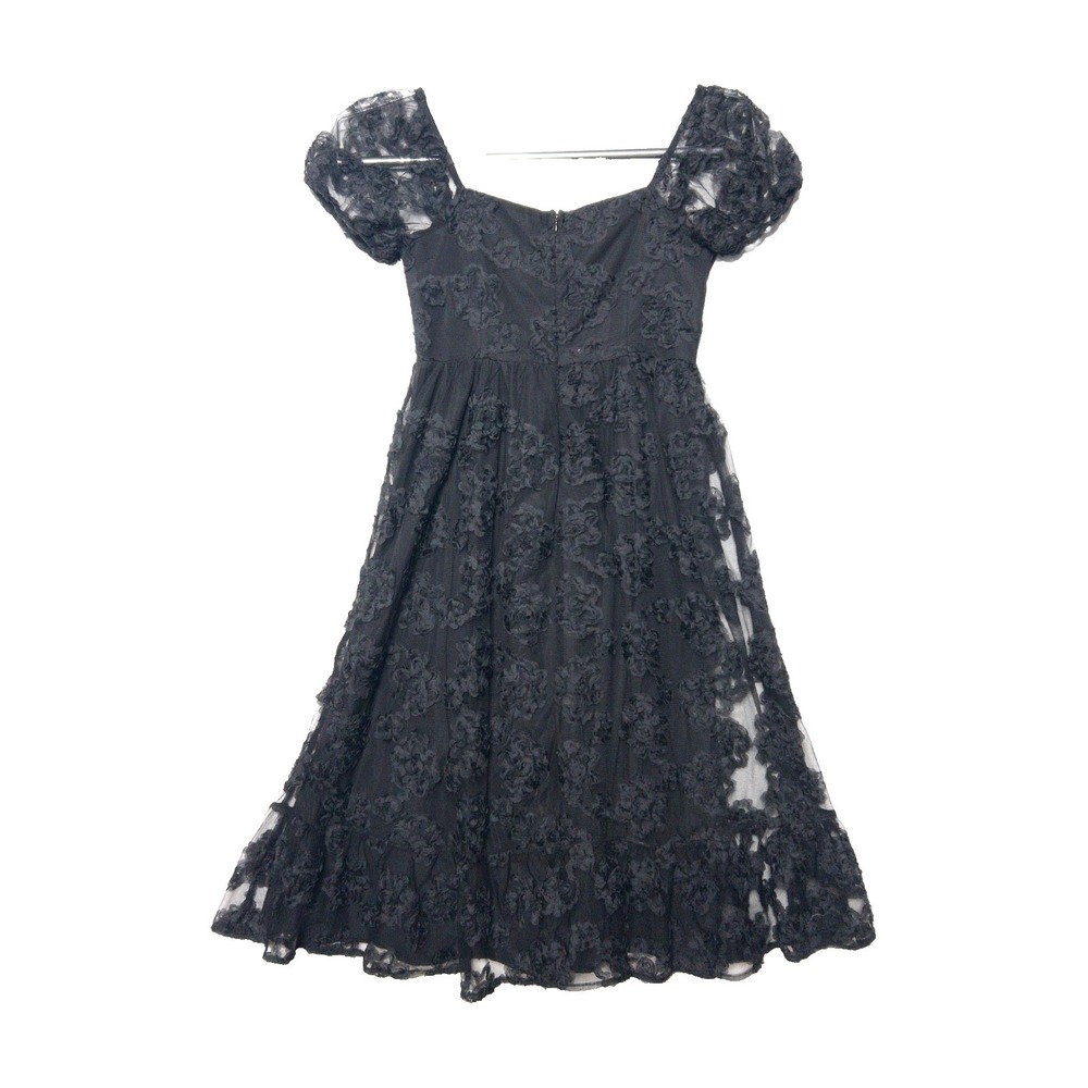 Lulus Notable Elegance 3D Floral Lace Overlay Midi Dress Womens Best Fits S M - Picture 14 of 16